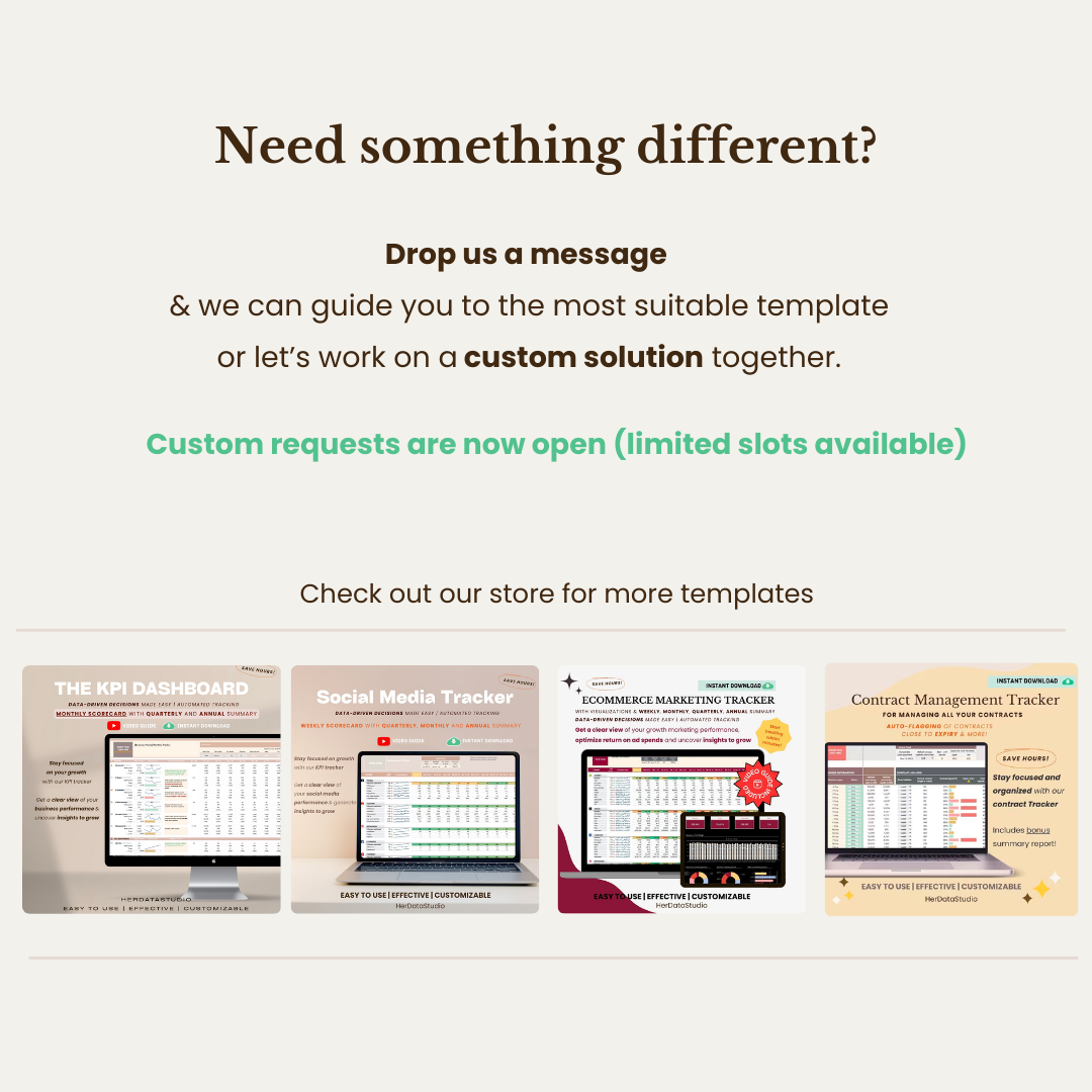 Super Easy Bookkeeping (Excel & Google Sheets)