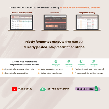 herdatastudio, her data studio, Staff Team KPI Tracker, monthly, quarterly, annual, performance targets, employee performance report, google sheets template, staff goal tracker, staff performance, employee performance, group practice, customer service kpi, therapist business metric