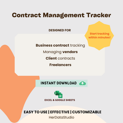 herdatastudio, her data studio, contract management, contract tracker, contract tracking template, contract analysis, deal management, b2b tracker, contract report, contract dashboard, contract tracker, manage contract better, business contract tracking, business contracts