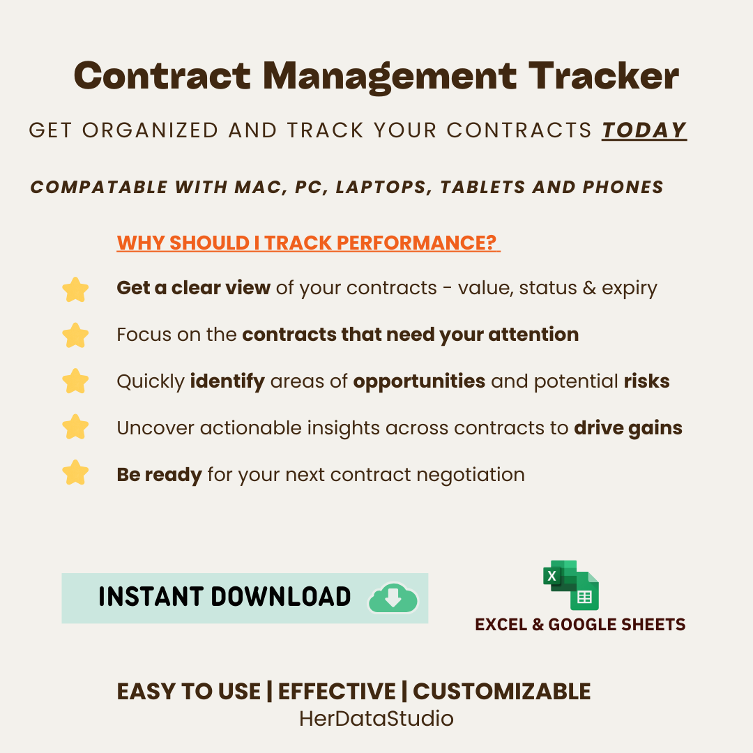 The Contract Management Tracker