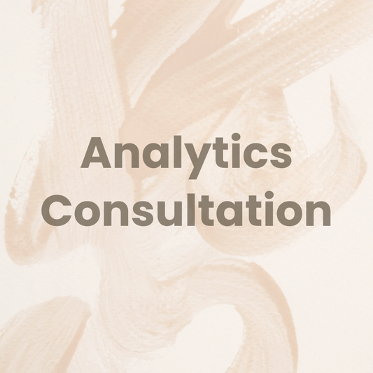 Analytics Consultation (Pre-order)